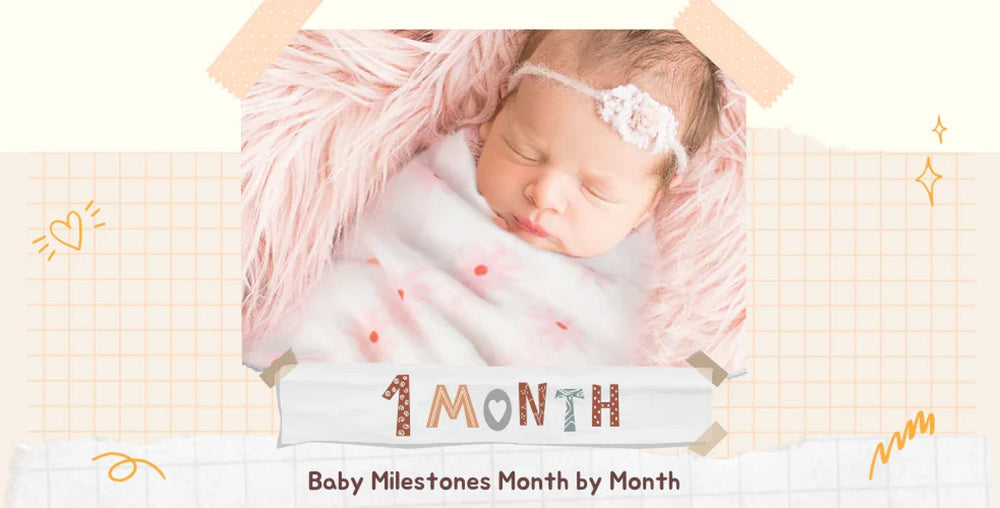 1 Month Old Baby Milestones and Development