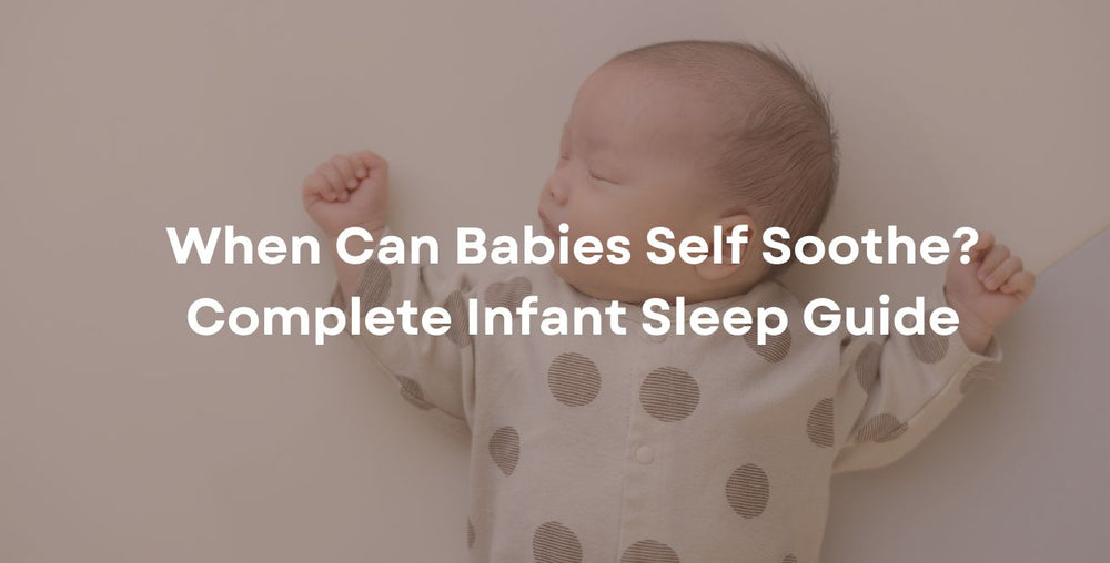 ¿Cuándo pueden los bebés calmarse solos? Guía completa sobre el sueño infantil