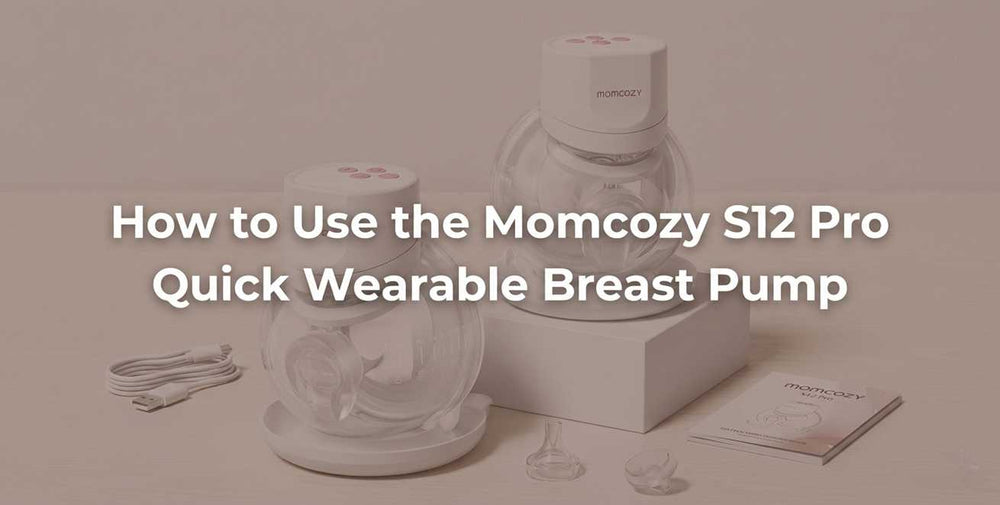 Cómo usar el sacaleches portátil Momcozy S12 Pro Quick