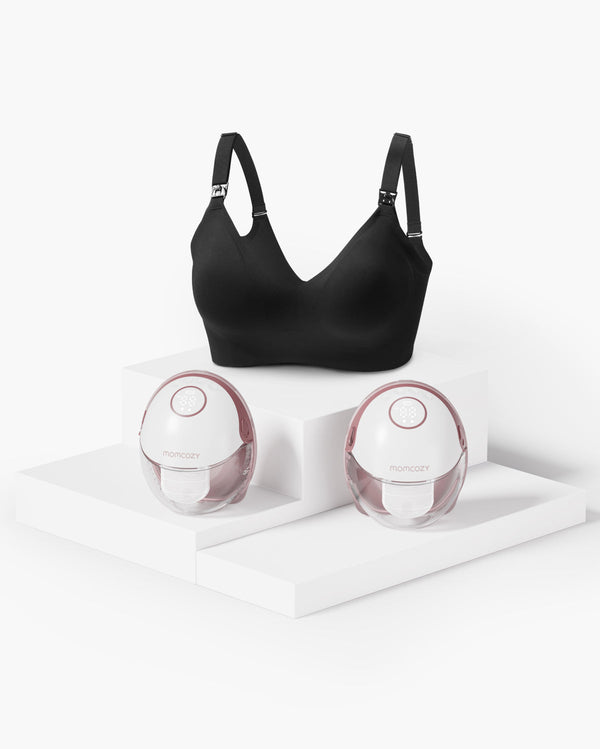 Pack M6 + sujetador: sacaleches manos libres M6 + sujetador de lactancia YN21