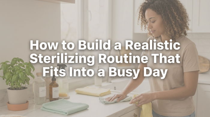 How to Build a Realistic Sterilizing Routine That Fits Into a Busy Day