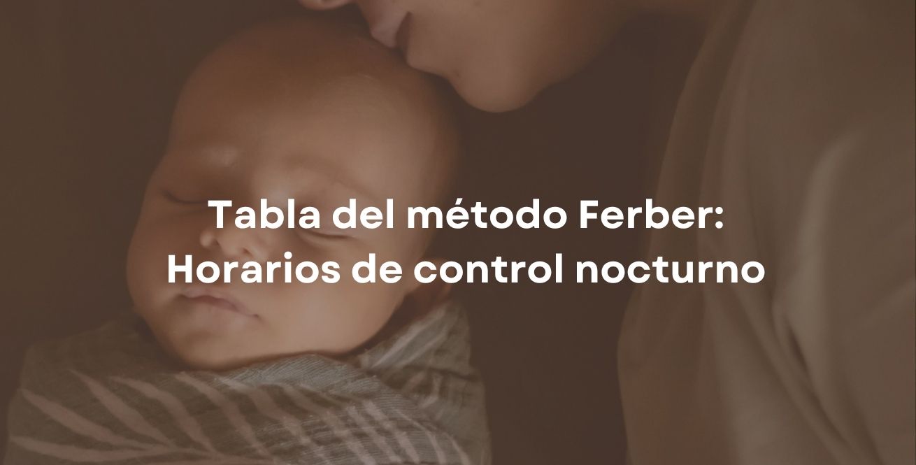 Tabla del método Ferber: Horarios de control nocturno