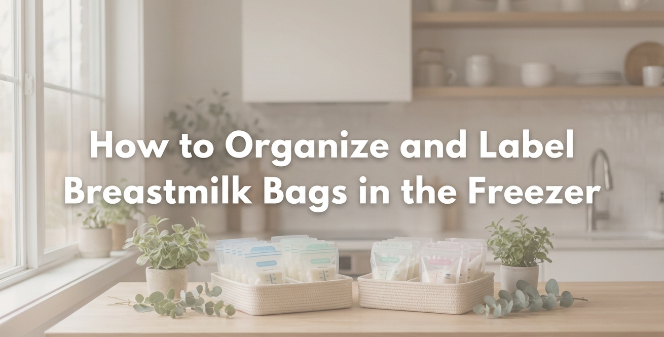 How to Organize and Label Breastmilk Bags in the Freezer