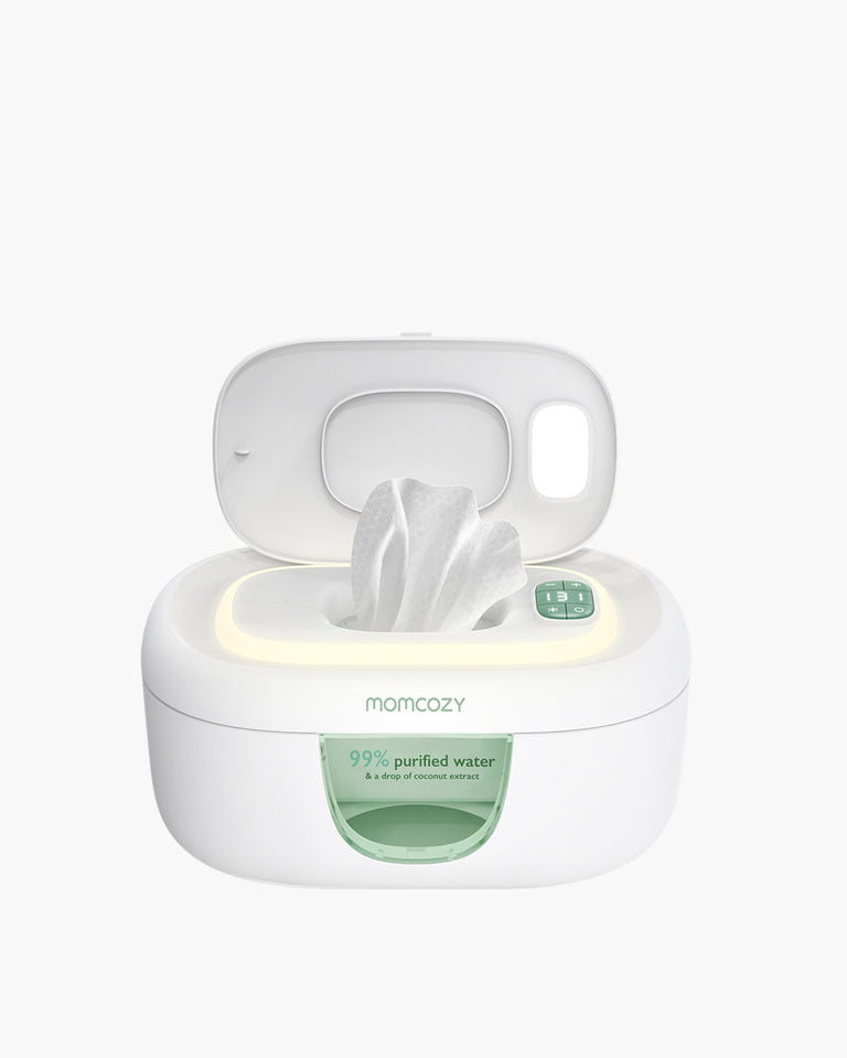 Calentador de Toallitas Húmedas para Bebé de Gran Capacidad Momcozy