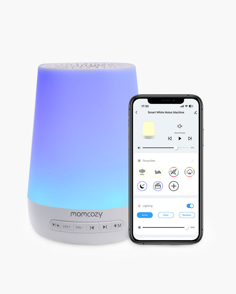 Máquina de sonido inteligente para bebés – Control remoto por app