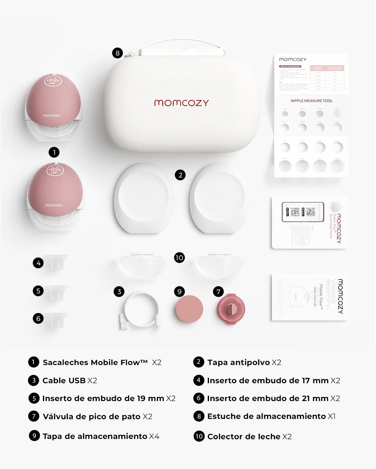 Momcozy Mobile Flow™ Hands-Free Breast Pump | M9