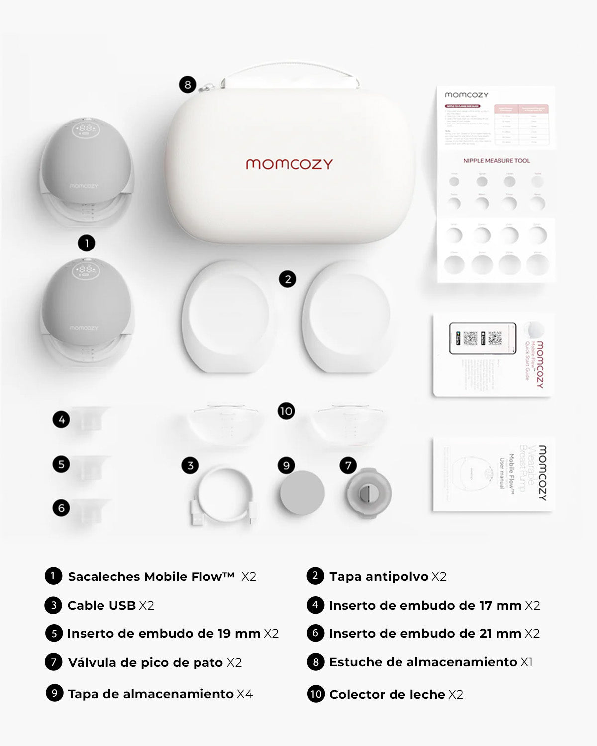 Momcozy Mobile Flow™ Hands-Free Breast Pump | M9