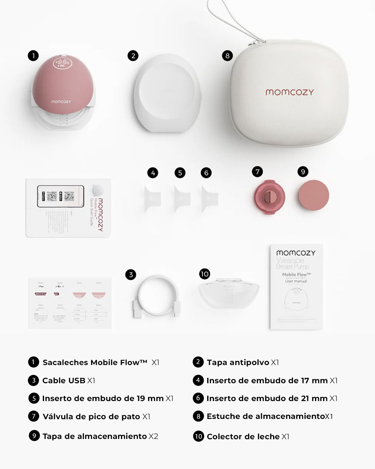 Momcozy Mobile Flow™ Hands-Free Breast Pump | M9