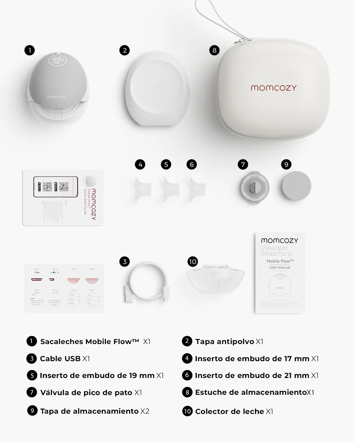 Momcozy Mobile Flow™ Hands-Free Breast Pump | M9