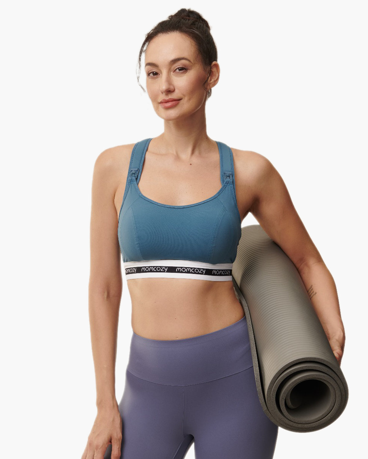 Nursing friendly sports bra online