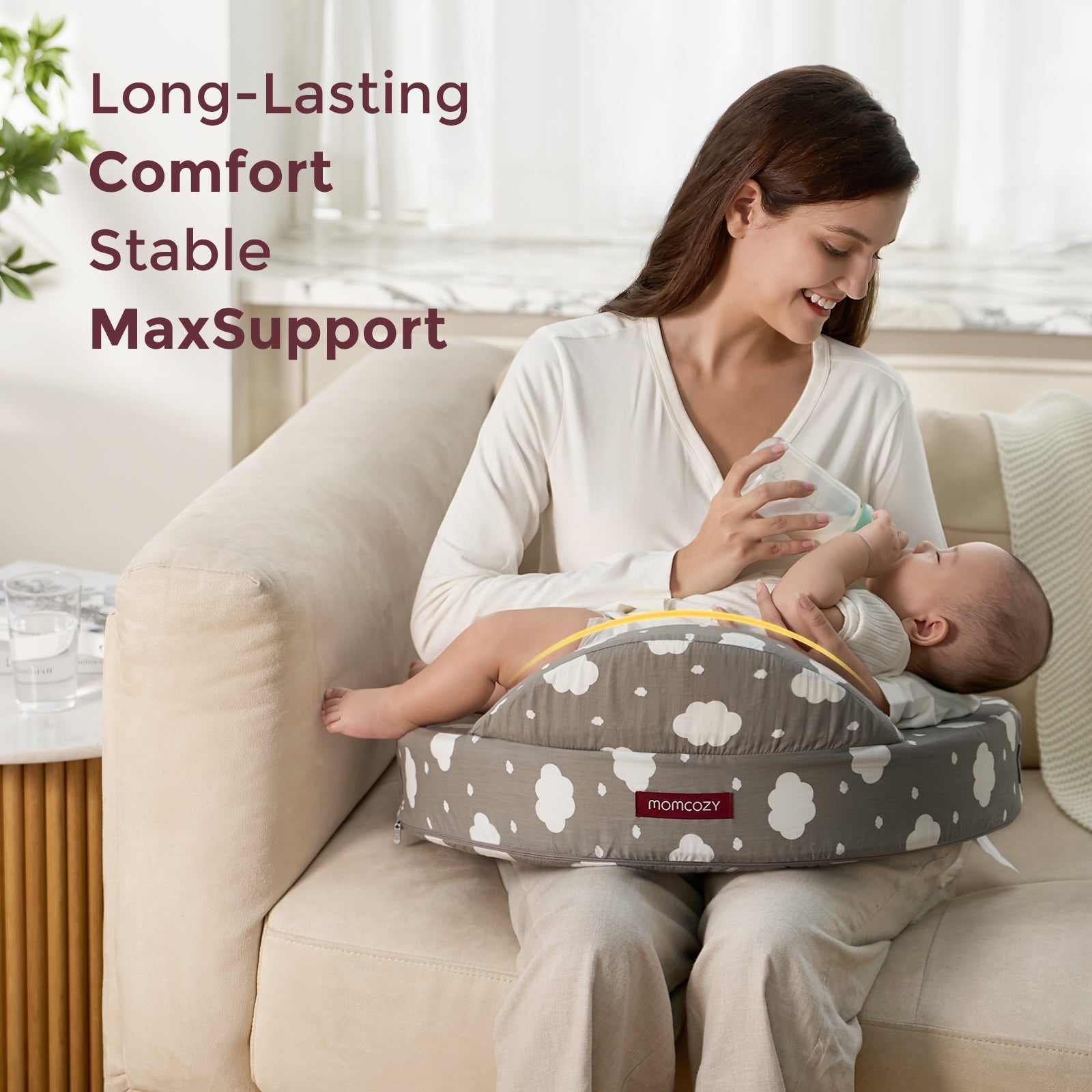 Almohada de lactancia Momcozy MaxSupport