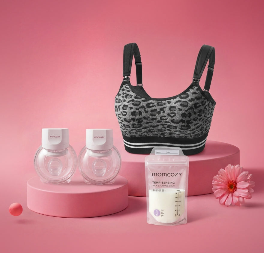 Pack de lactancia: S12 Pro Quick, sujetador de extracción manos libres 4 en 1 y 120 bolsas de almacenamiento de leche materna