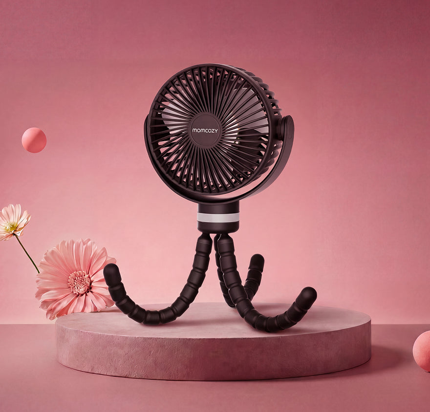 Ventilador portátil recargable por USB para viajes