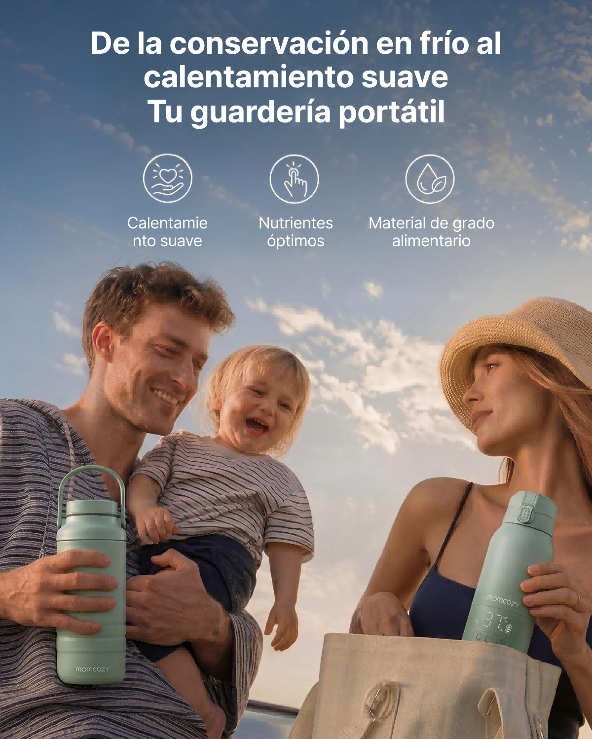 On-the-Go Bundle: Portable Baby Bottle Warmer + 22oz Baby Bottle Cooler