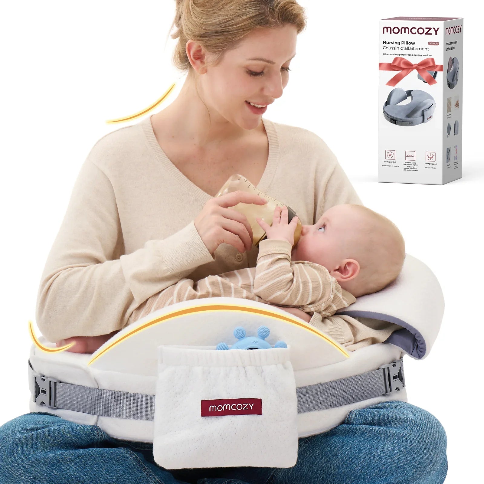 Almohada de lactancia Momcozy MaxSupport