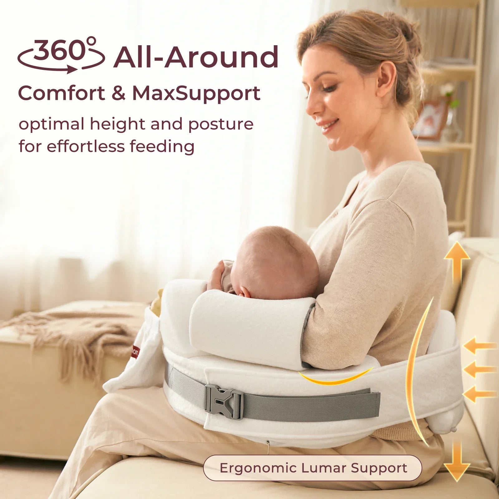 Almohada de lactancia Momcozy MaxSupport