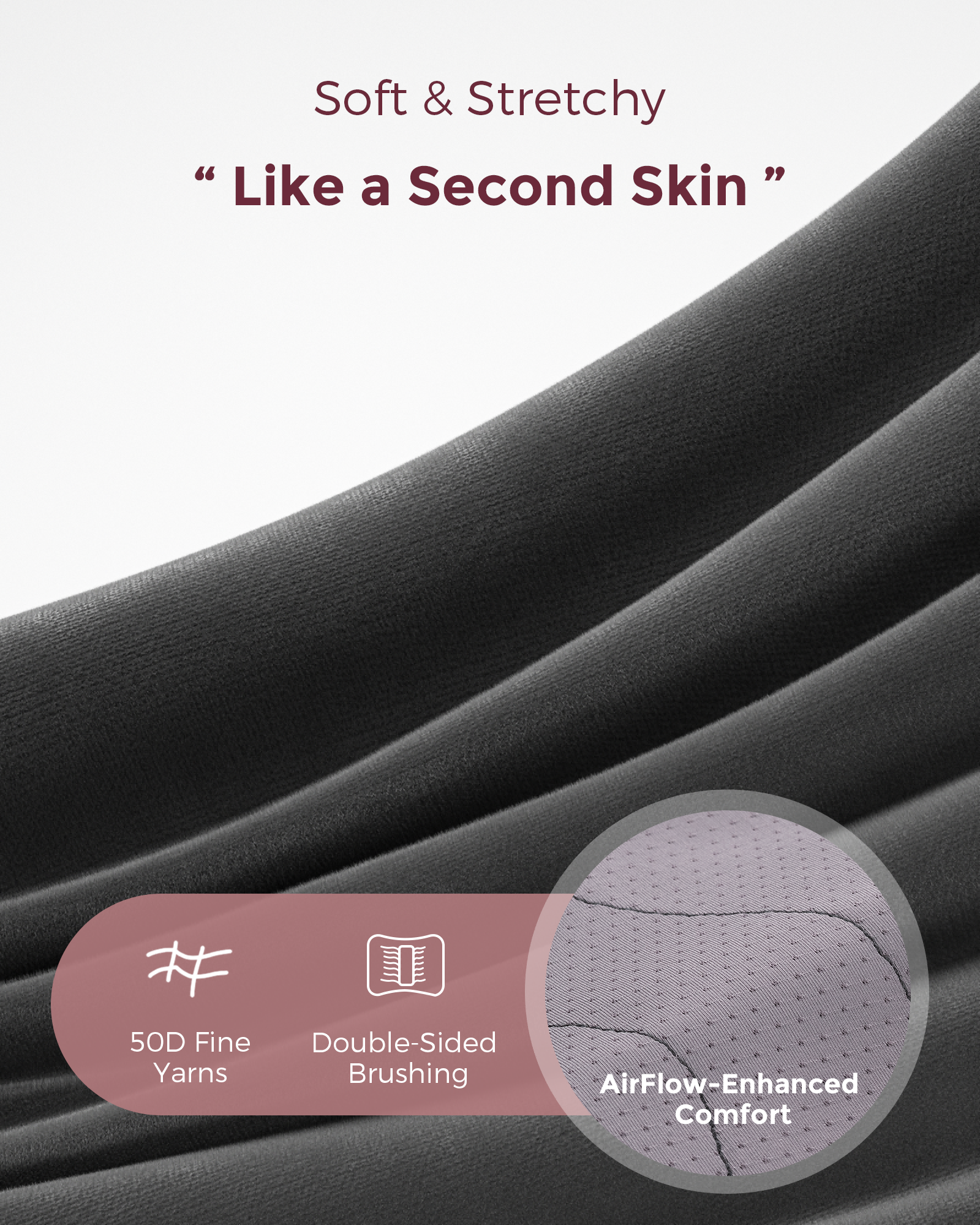 Momcozy Ergowrap Belly Band: soft, stretchy fabric, and airflow-enhanced comfort for postpartum support.