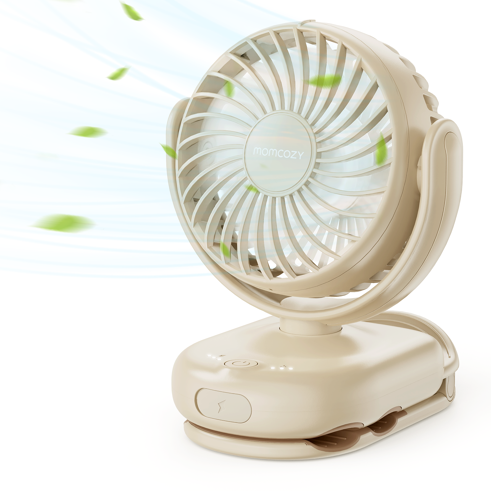Ventilador de mano recargable por USB para viajes