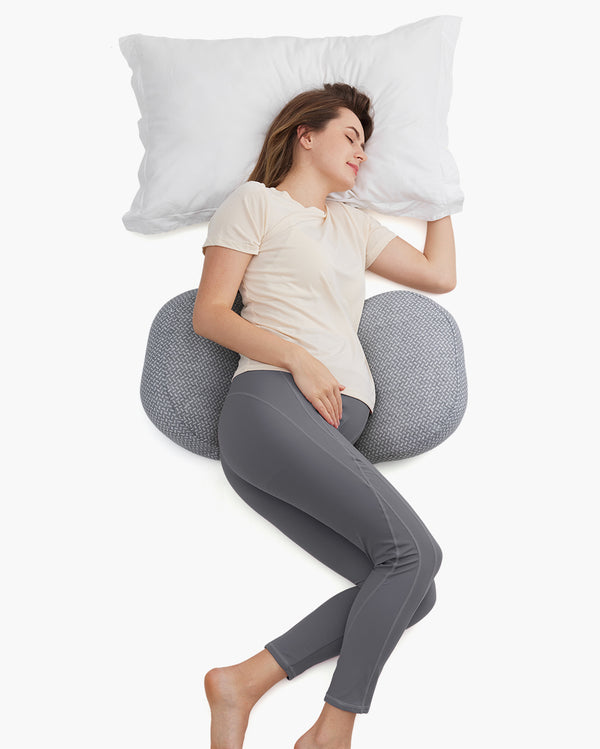 Almohadas de embarazo con funda refrigerante