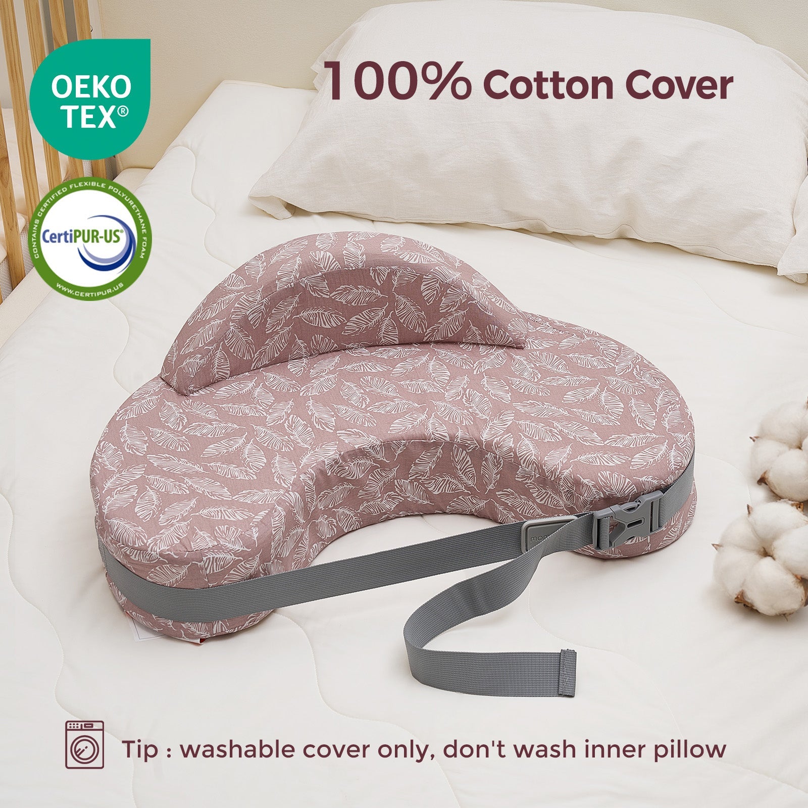 Almohada de lactancia Momcozy MaxSupport
