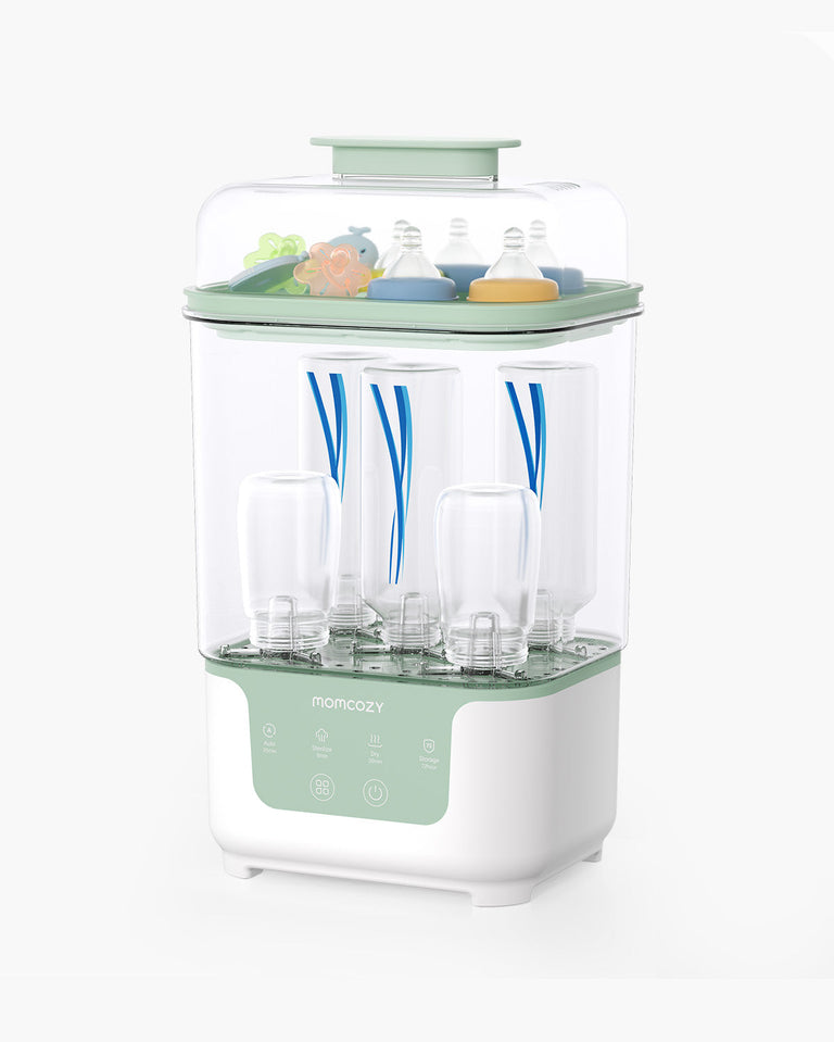 Esterilizador y secador de biberones compacto 4 en 1 Momcozy