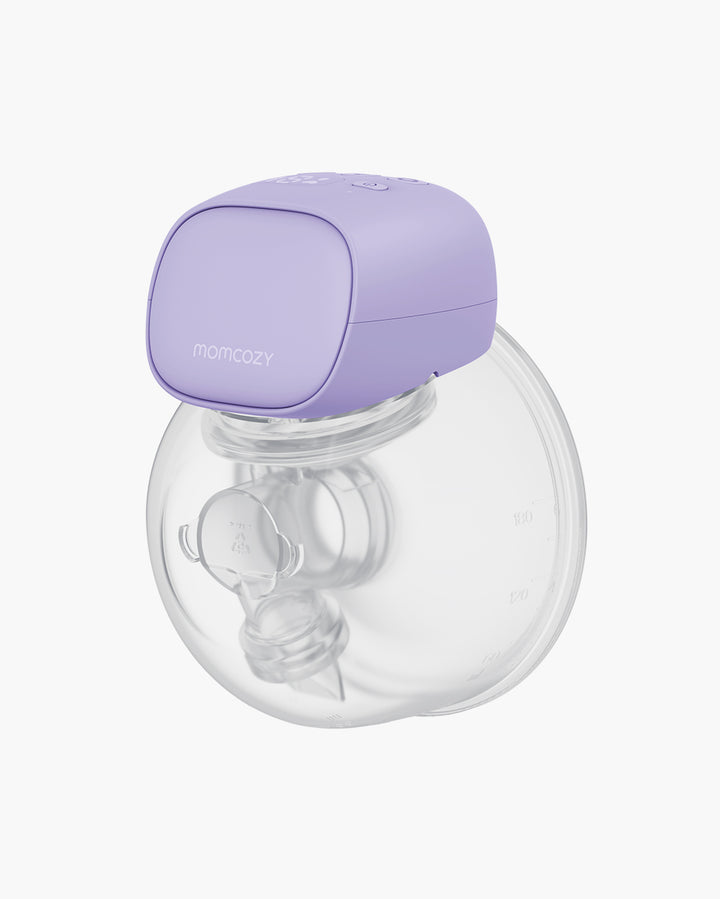 S9 Pro Wearable Breast Pump Purple Font