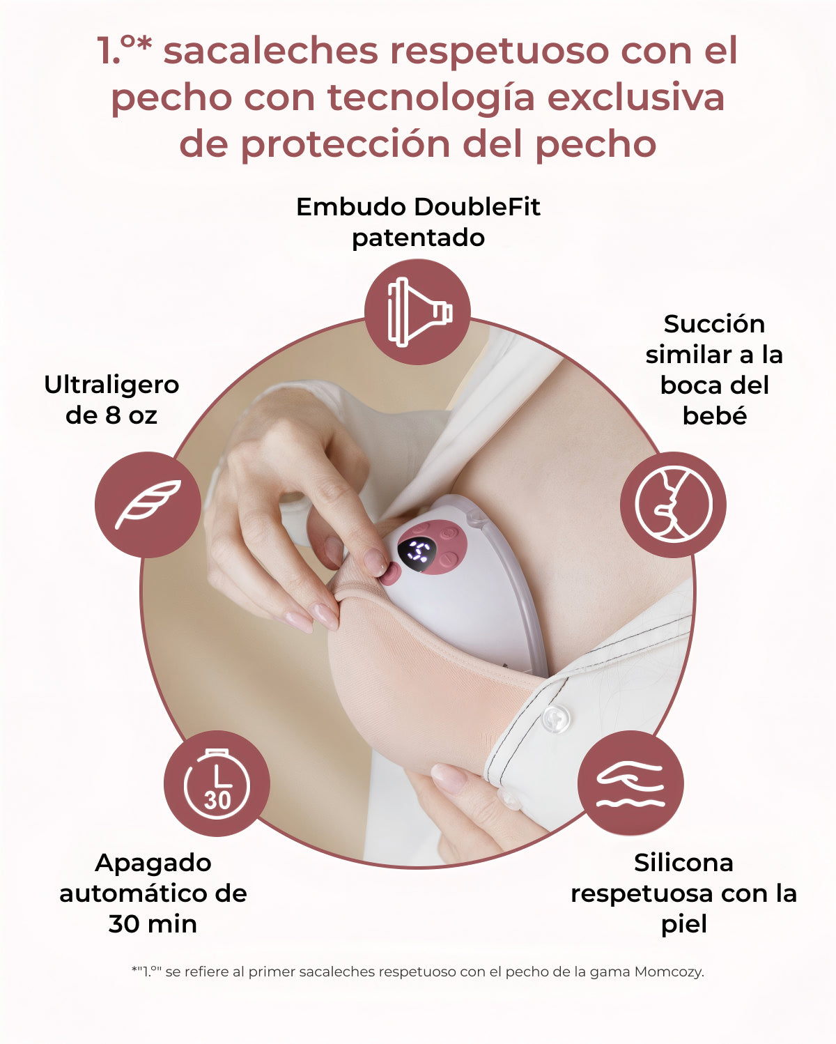 M5 Smart Wearable Breast Pump – Upgraded with App Control
