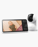 Vigilabebés inteligente sin Wi-Fi de 5,5" Full HD (BM03 Black)