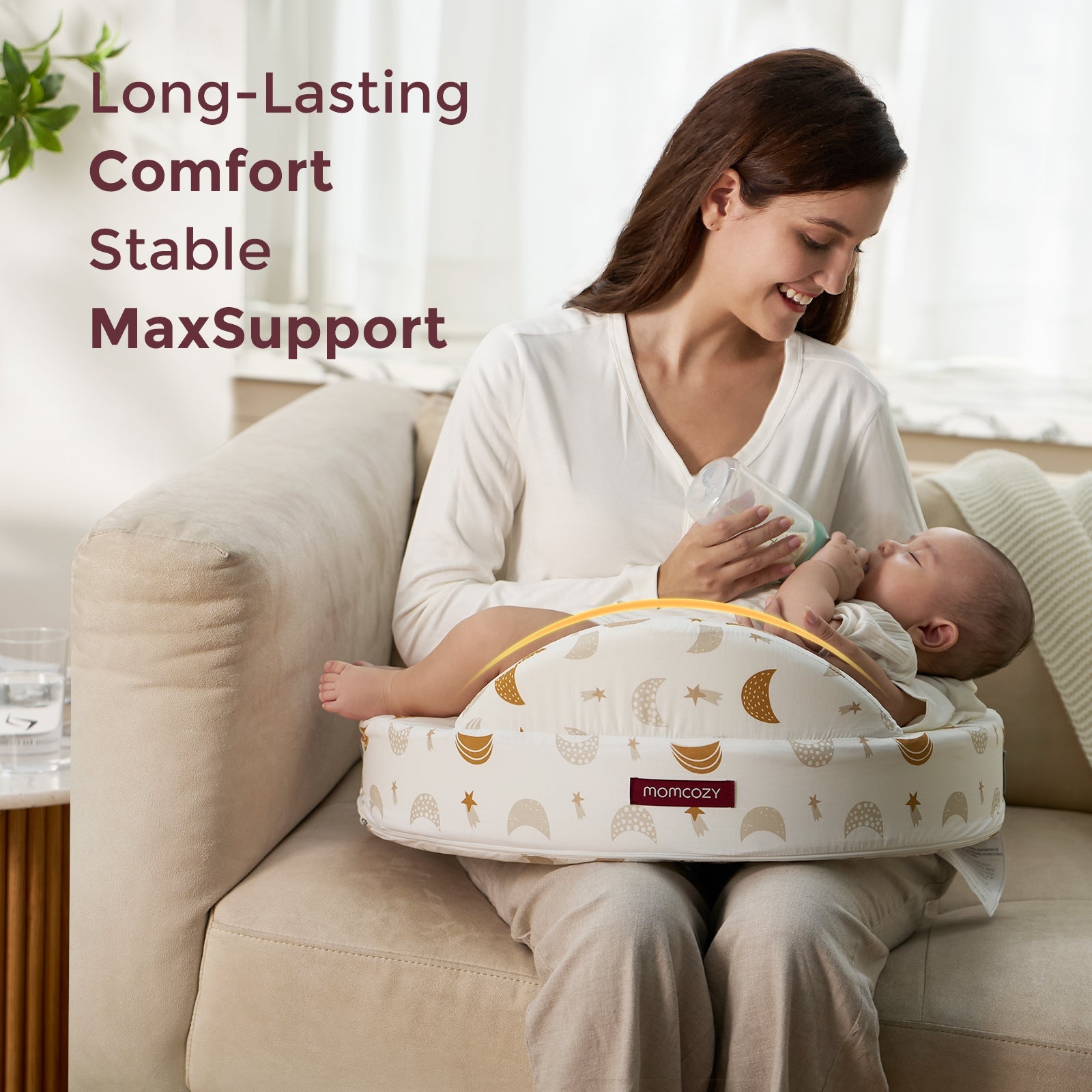 Almohada de lactancia Momcozy MaxSupport