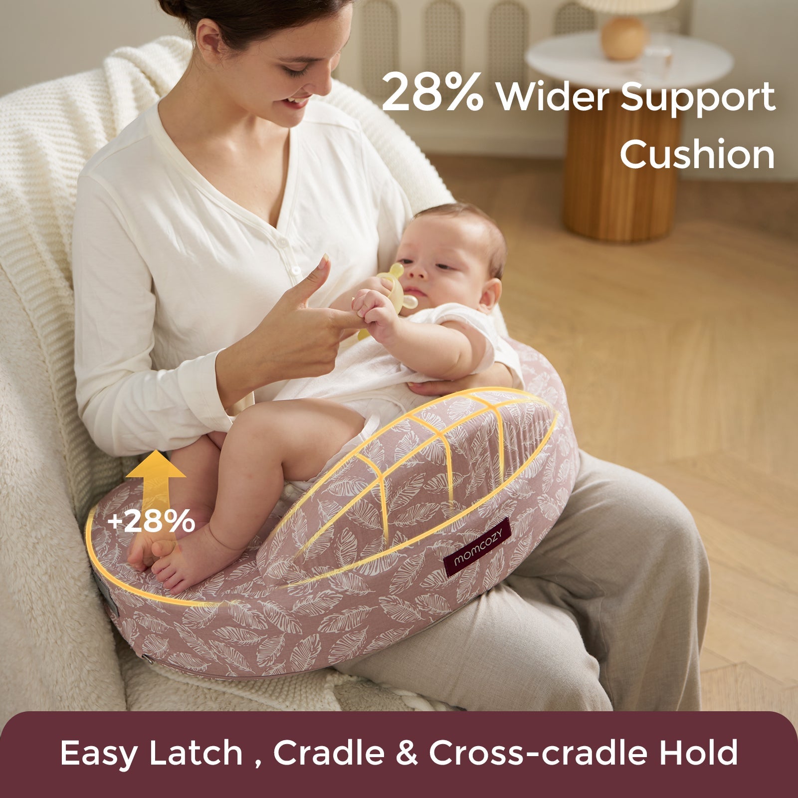 Almohada de lactancia Momcozy MaxSupport