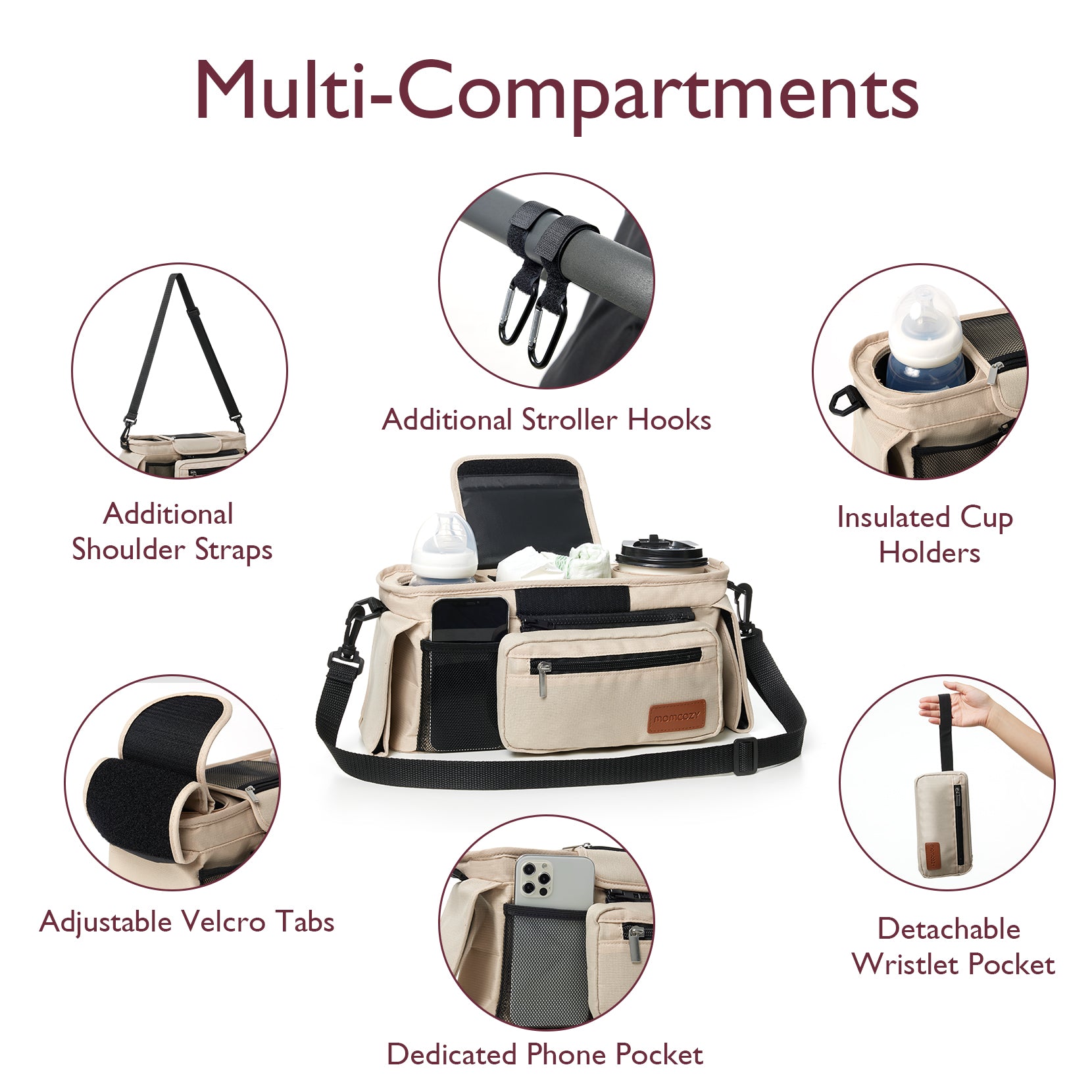 Momcozy Stroller Organizer: The Best All-in-One Travel Bag
