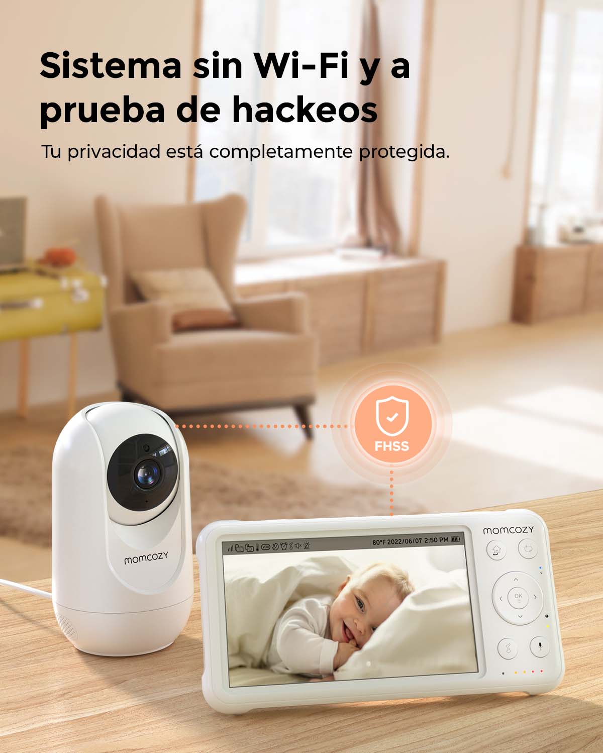 Vigilabebés de alto rendimiento 1080P BM01