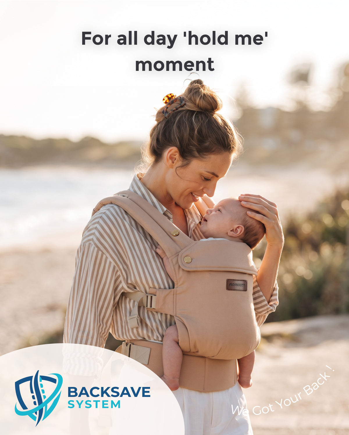 PureHug Baby Carrier - Ergonomic Cozy & Lightweight
