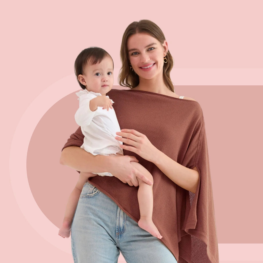 Funda de lactancia Momcozy - Poncho de privacidad suave, transpirable y multiusos