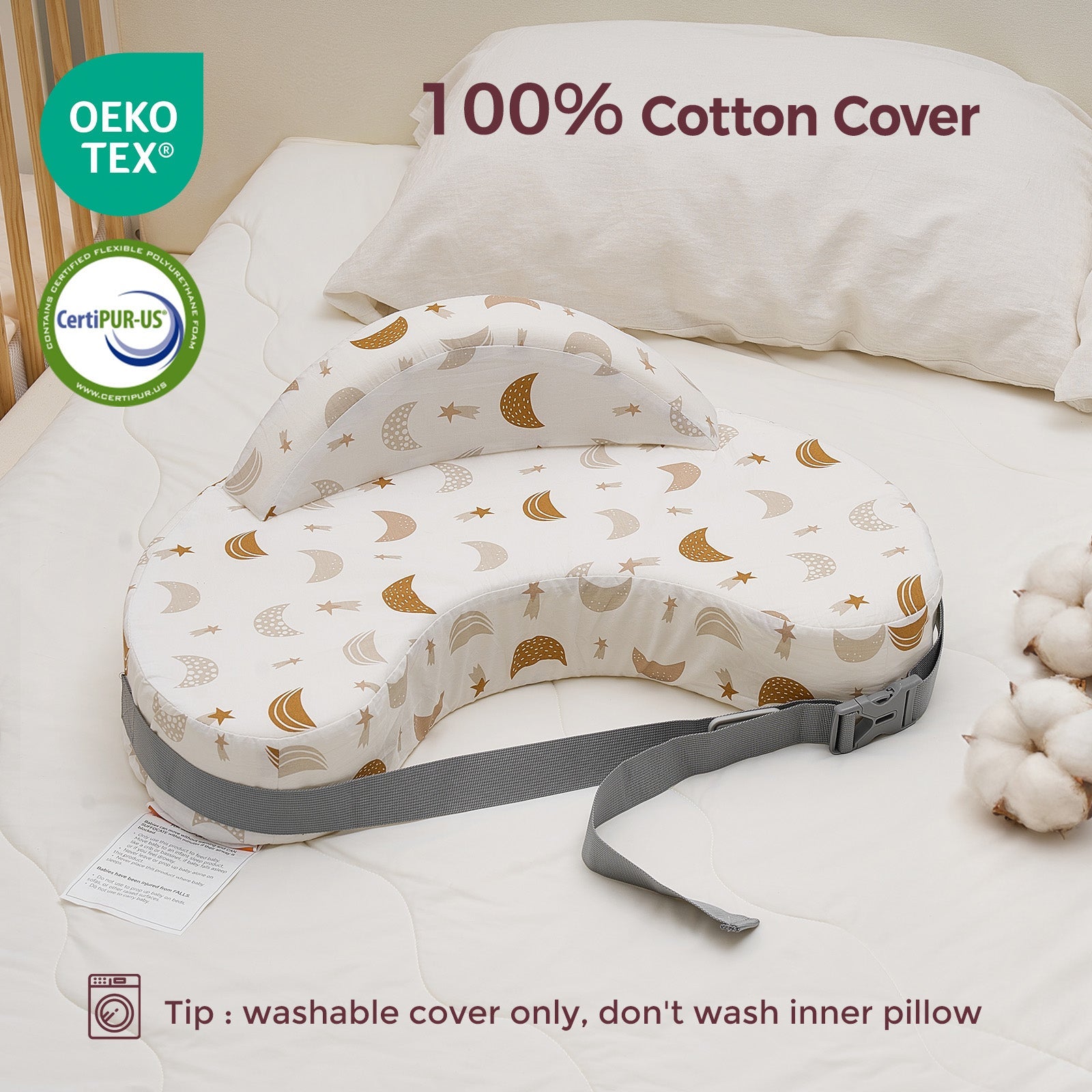 Almohada de lactancia Momcozy MaxSupport