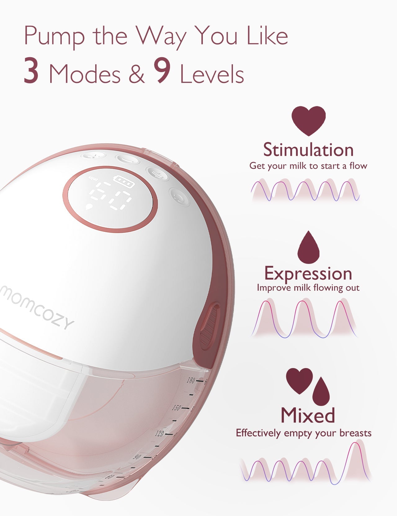 On-the-Go Pumping Bundle: Mobile Style™ Breast Pump | M6 + 120 Breastmilk Storage Bags