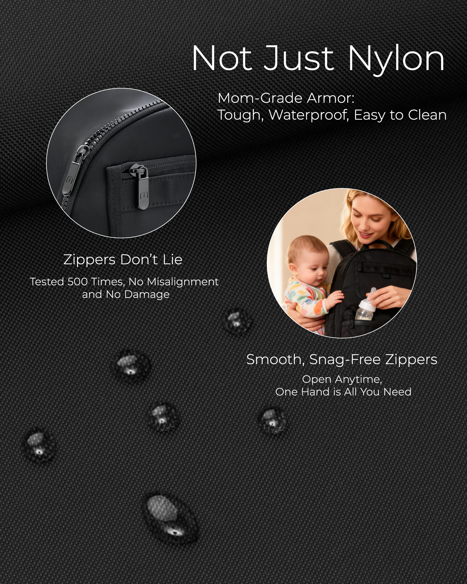 Momcozy Urban Diaper Bag Backpack