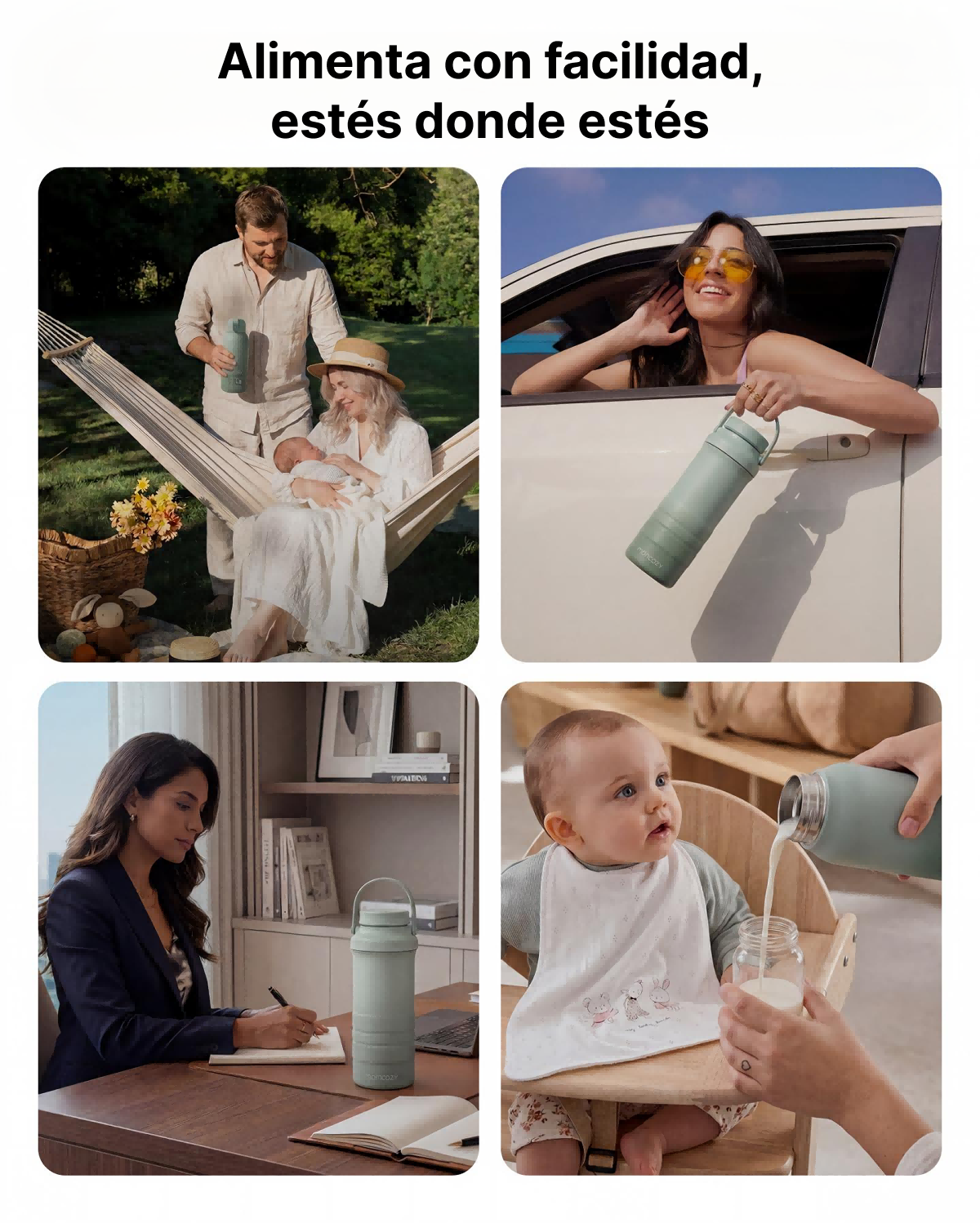 On-the-Go Bundle: Portable Baby Bottle Warmer + 22oz Baby Bottle Cooler