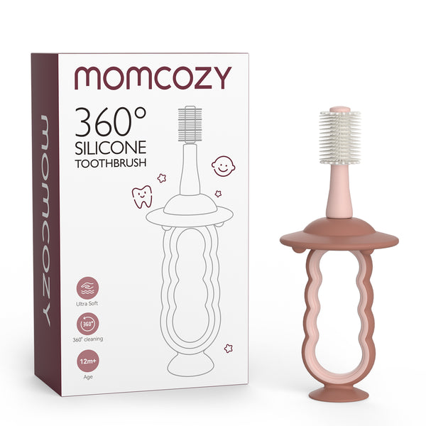 Serie de cuidado bucal Momcozy: cepillo de dientes para bebé