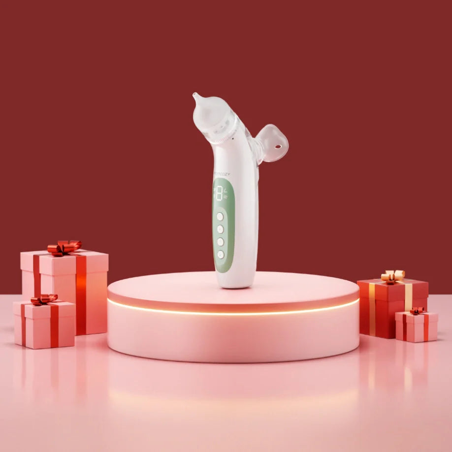 Aspirador nasal eléctrico 2 en 1 Momcozy con spray y succión