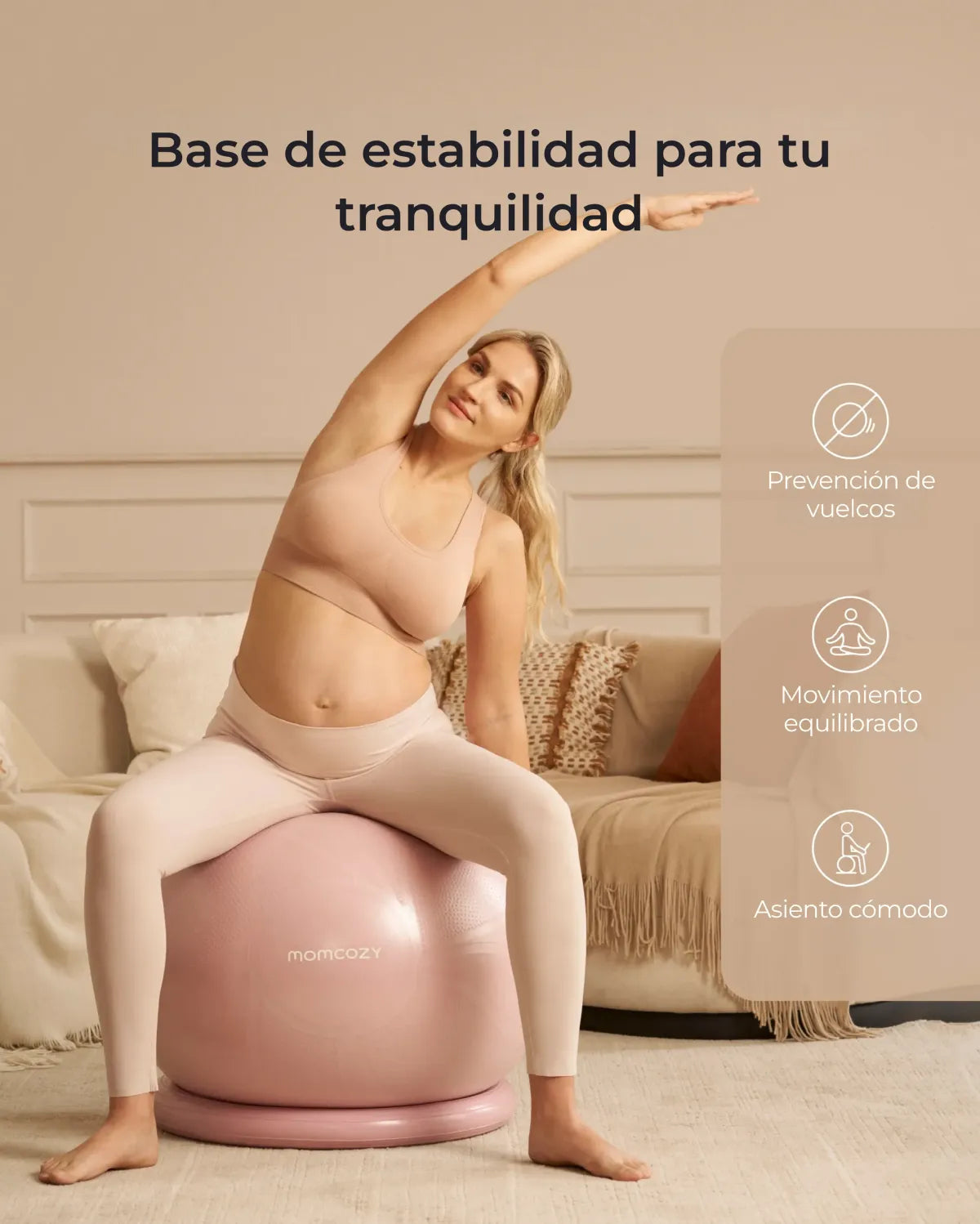 BirthEase Pregnancy Ball  Set— Birthing Ball