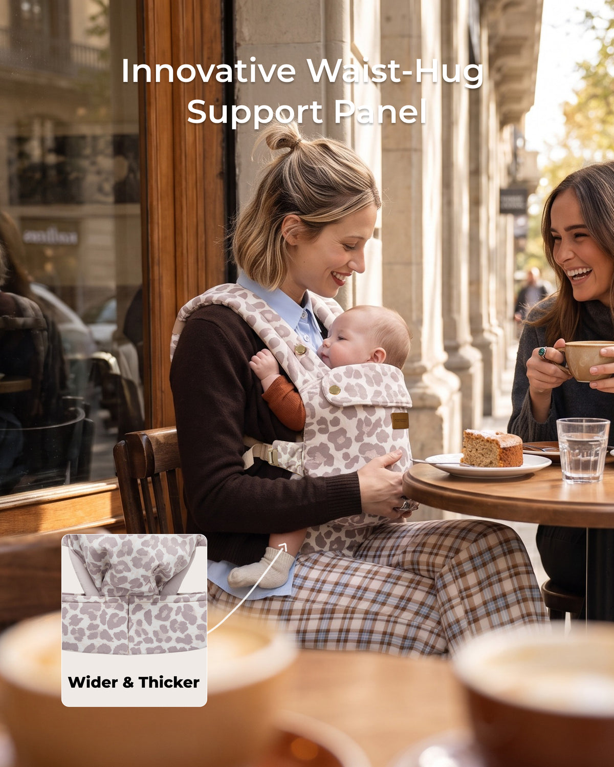 PureHug Baby Carrier - Ergonomic Cozy & Lightweight