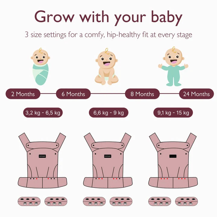 PureHug Baby Carrier - Ergonomic Cozy & Lightweight