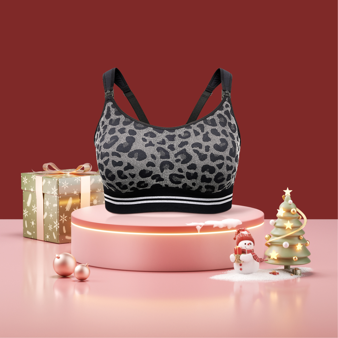 DEX - Sujetador de bombeo 4 en 1 de tejido elástico sin costuras y manos libres-HF022