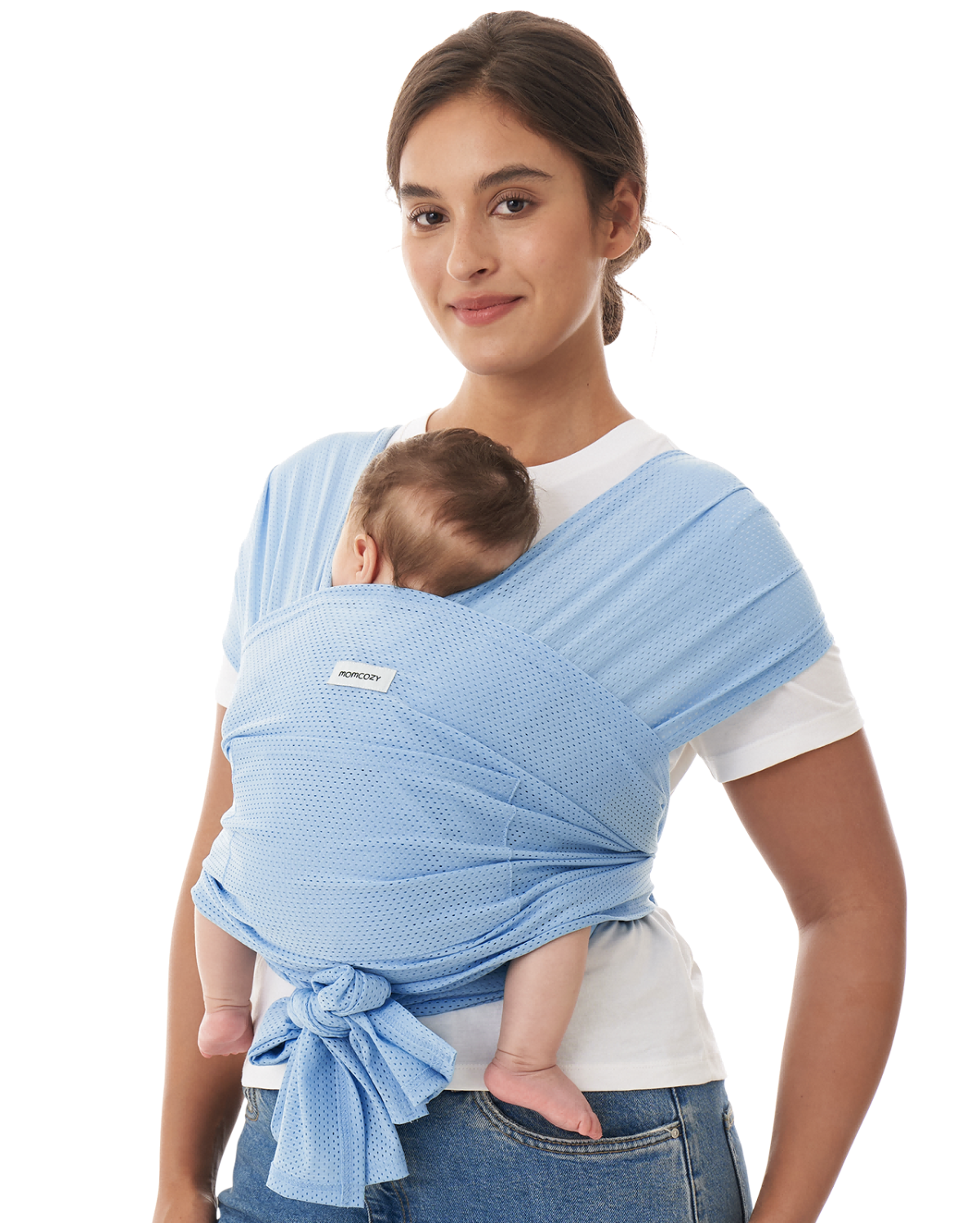 Easy to Wear Hands Free - Baby Wrap Carrier