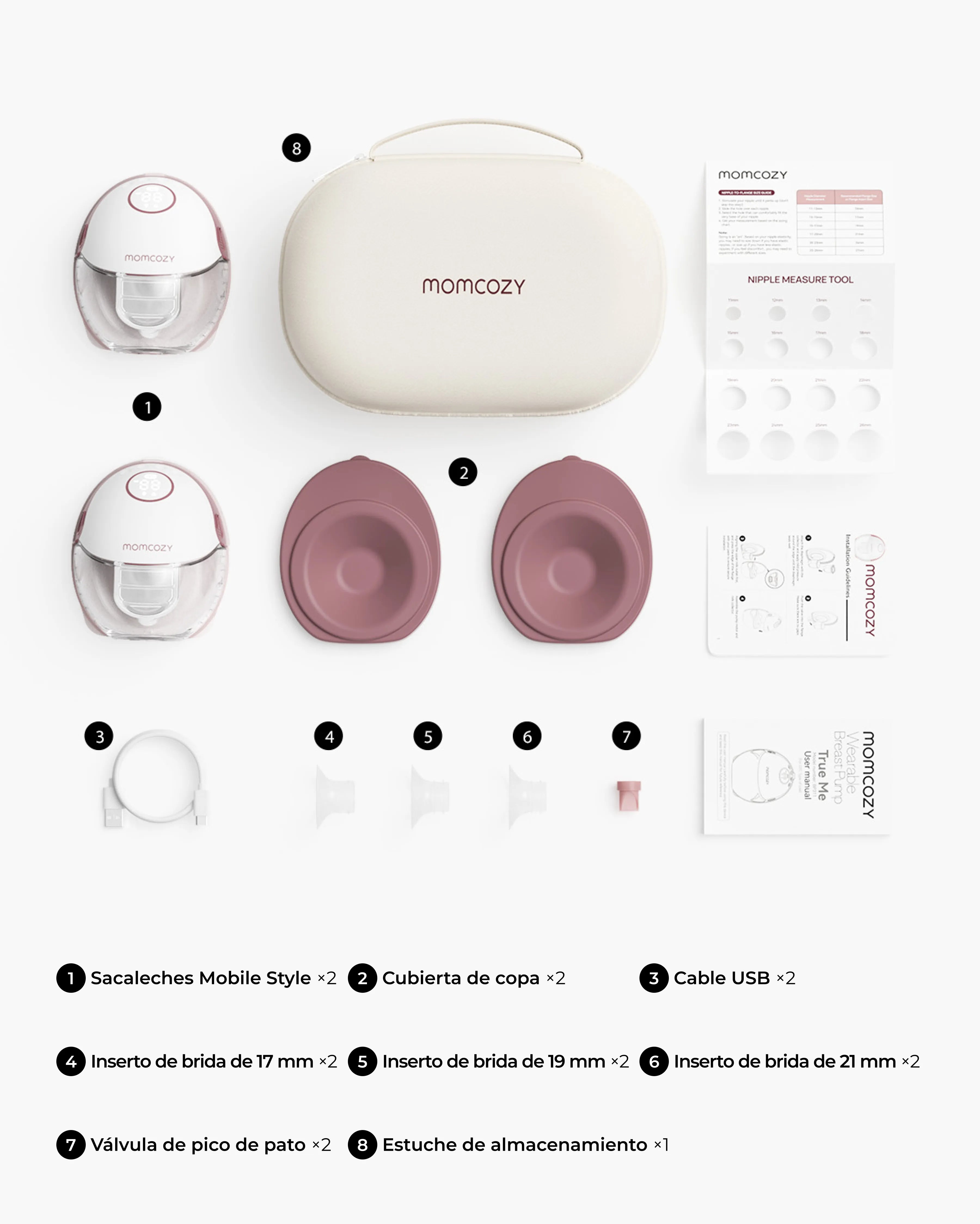Momcozy Mobile Style™ Hands-free Slim Breast Pump | M6