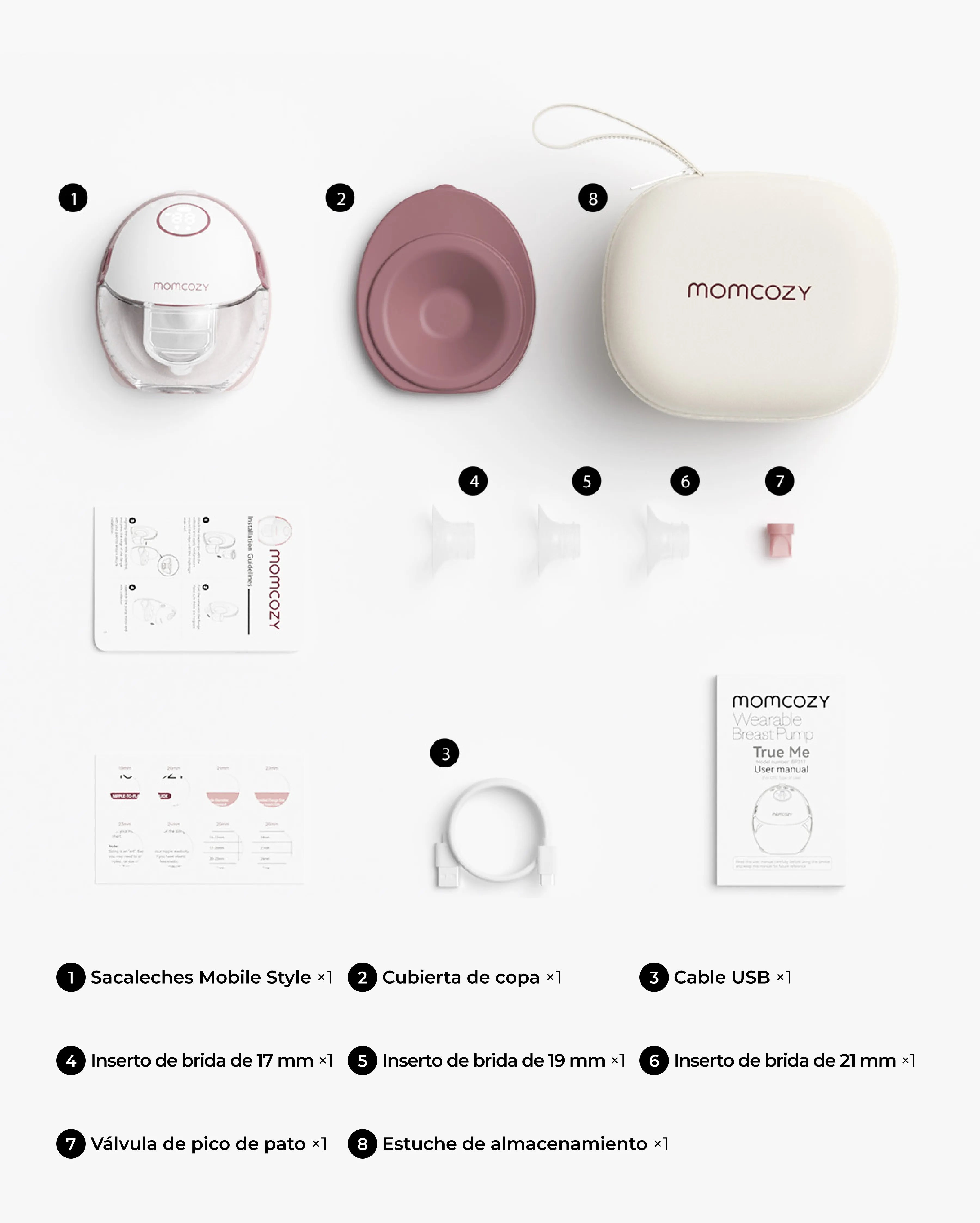 Momcozy Mobile Style™ Hands-free Slim Breast Pump | M6