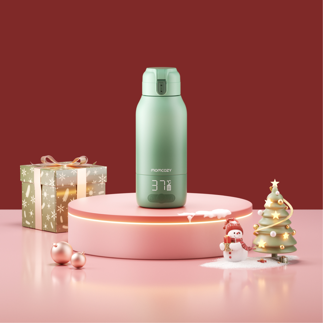 Calentador portátil ultrarrápido de leche materna y agua para viajes