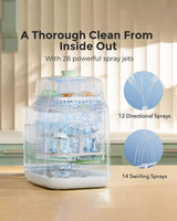 Cleaning and On-the-Go Bundle:  Bottle Washer and  Bottle Warmer and Bottle Cooler | EU