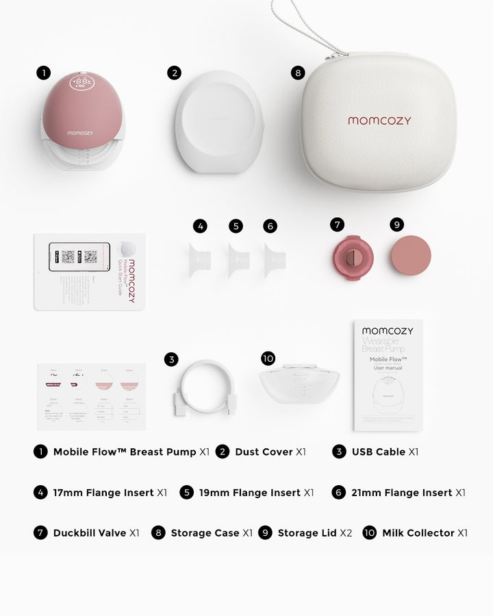 Momcozy Mobile Flow™ Hands-Free Breast Pump-M9 Set